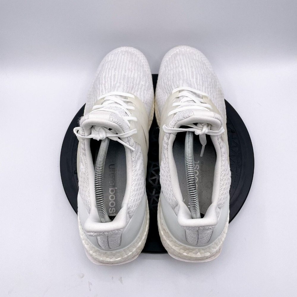 adidas Ultraboost Mens Size 13M Triple White Athletic shoes - Picture 8 of 9